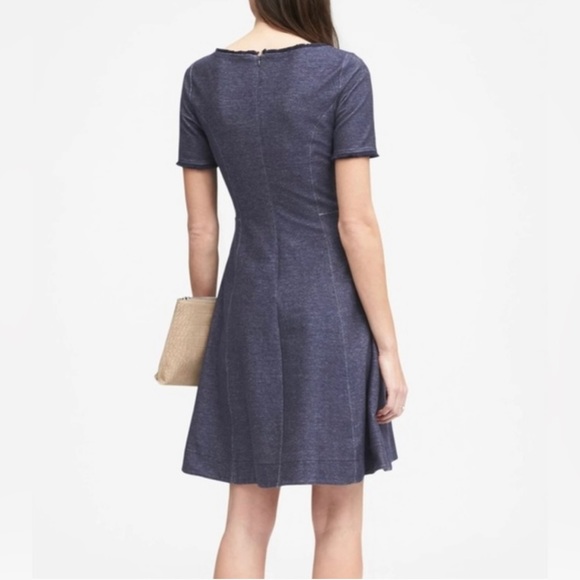 Banana Republic Denim Fit & Flare Dress - Picture 10 of 11